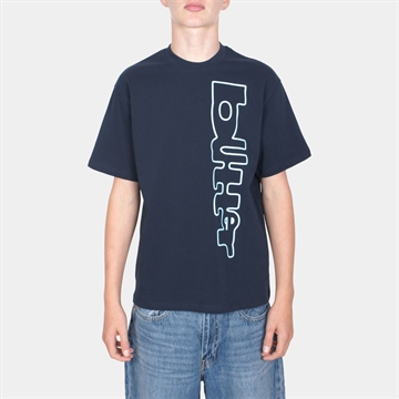 Butter Goods Warped Tee Navy